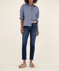 Kut From The Kloth - Reese High Rise Ankle Straight Leg Jeans