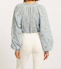 Caballero - Aurelia Long Sleeve V-neck Top