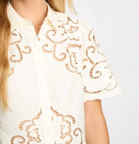 Caballero - Kenzie Button Front Top