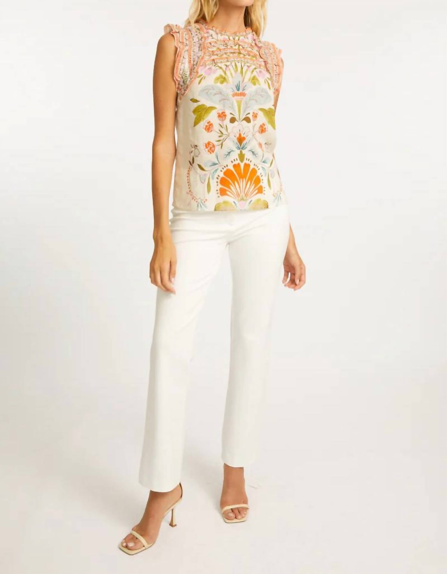 Caballero - Michelene Top - blouses - clothing - floral