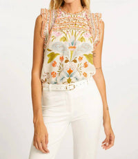 Caballero - Michelene Top - blouses - clothing - floral