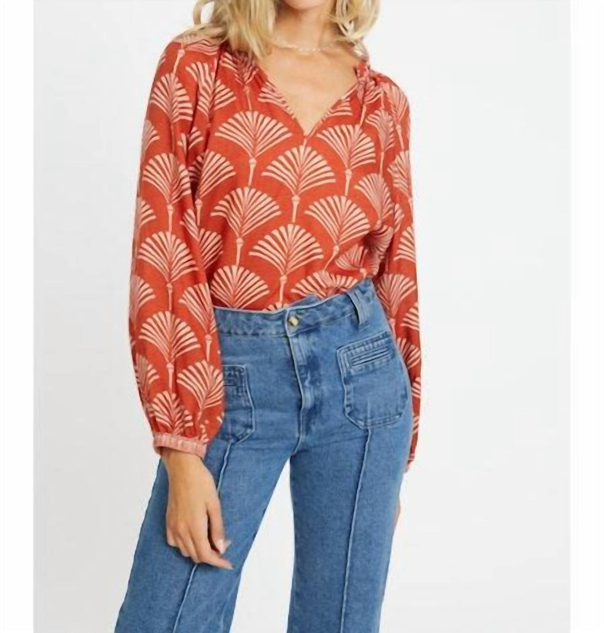 Caballero - Miki V-neck Top
