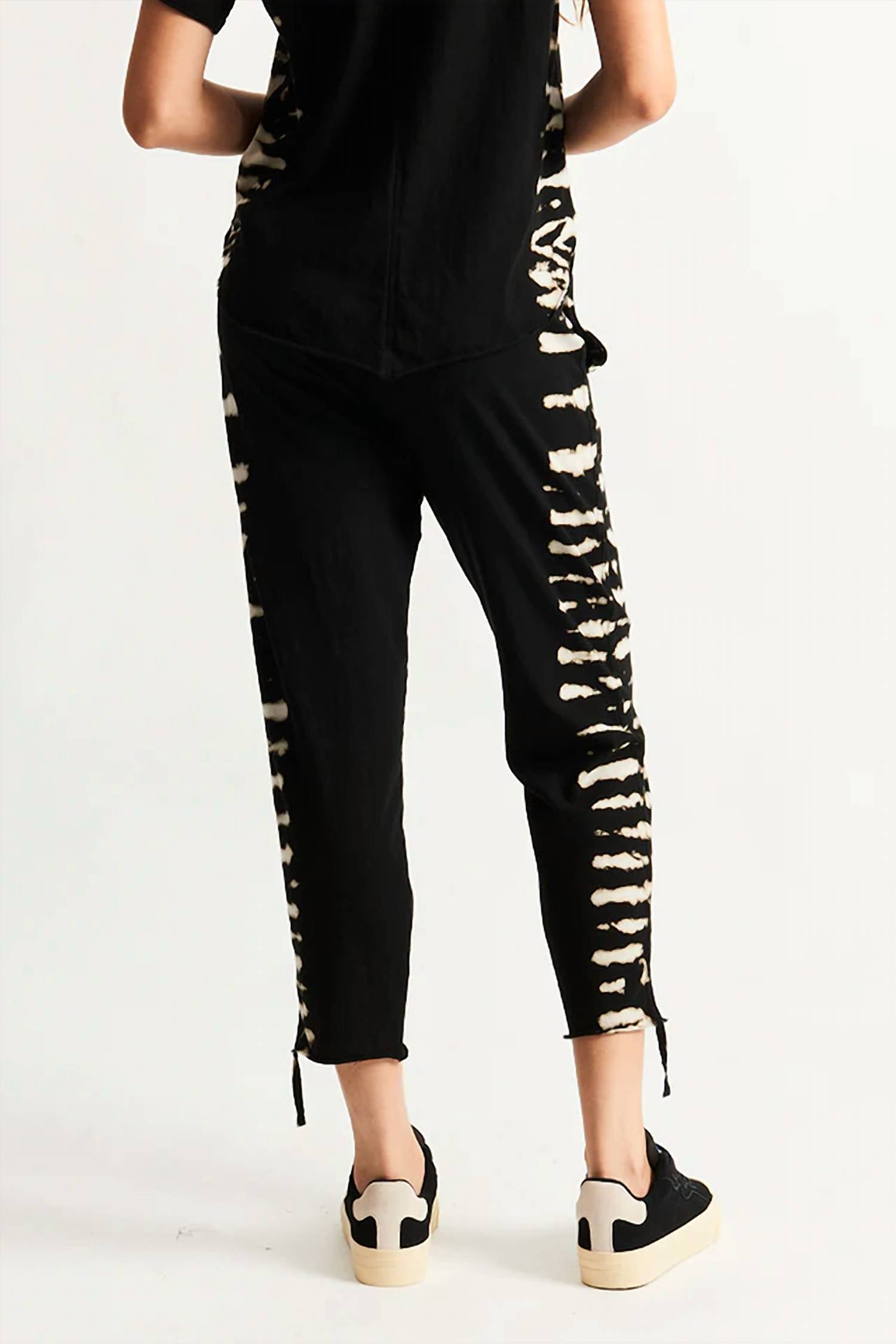 Raquel Allegra - Tiger Stripe Starr Crop Pant