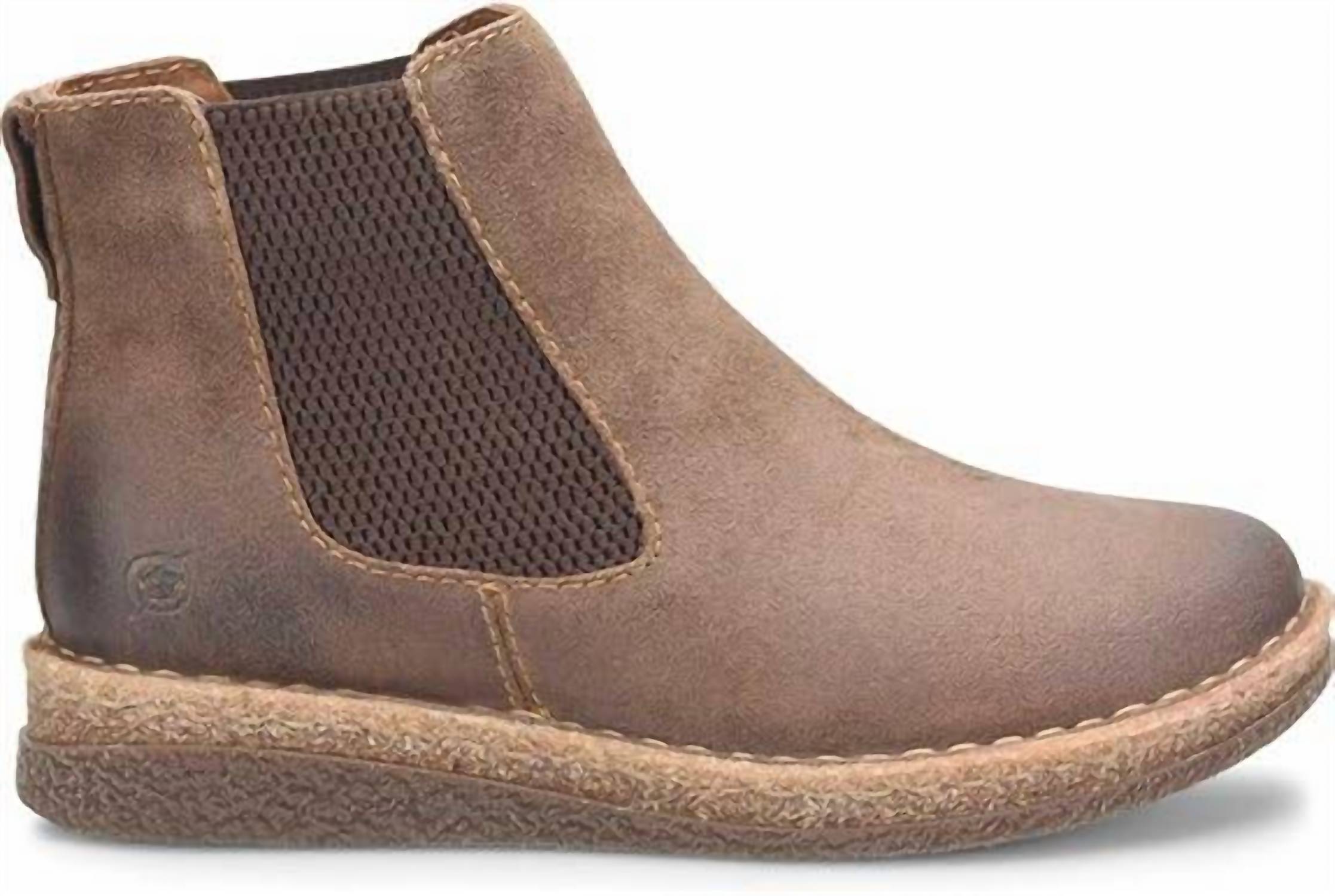 Born Women's Faline Boot in taupe - women's shoe