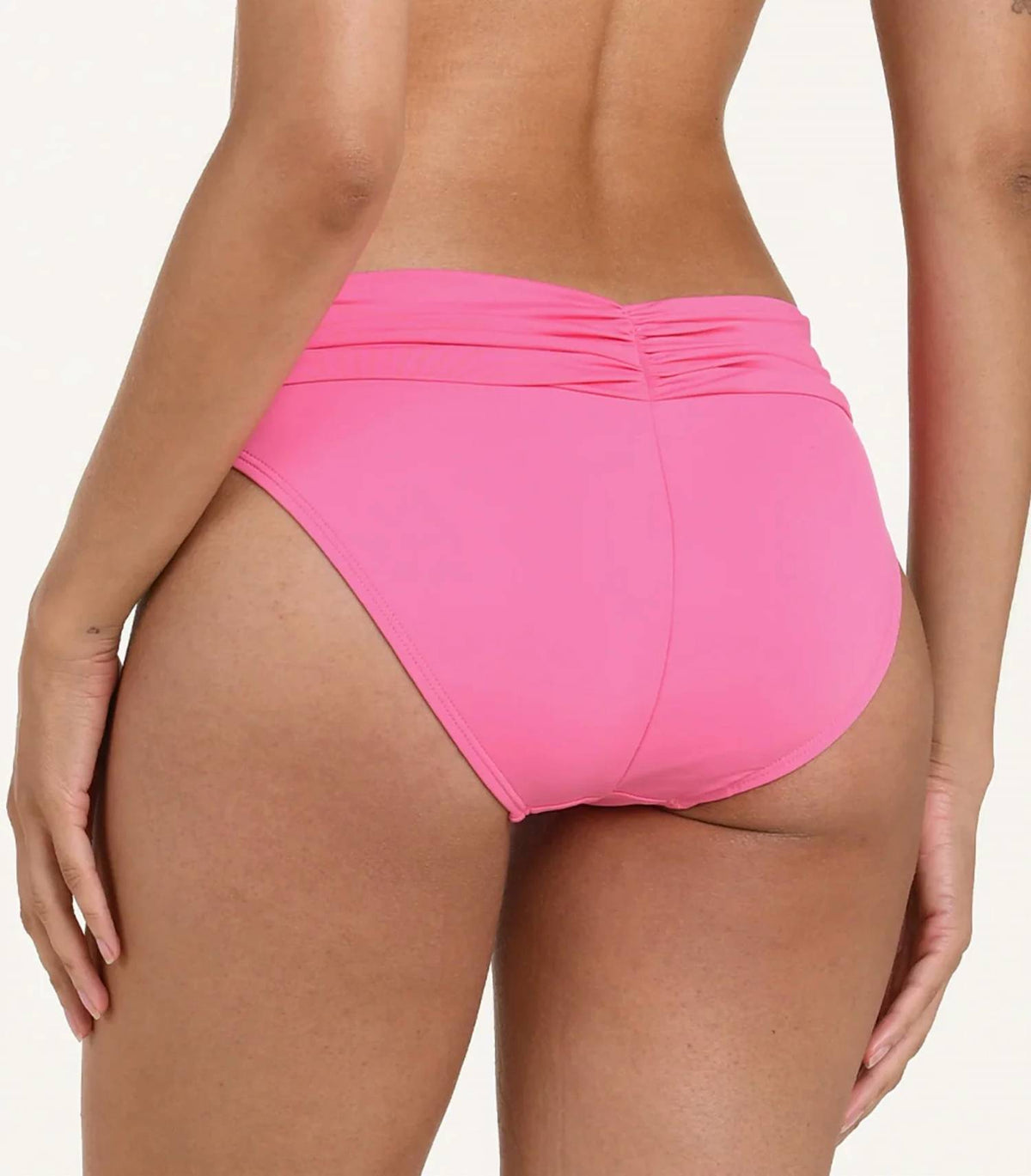 La Blanca - Island Goddess Shirred Band Hipster Bottom Bikini