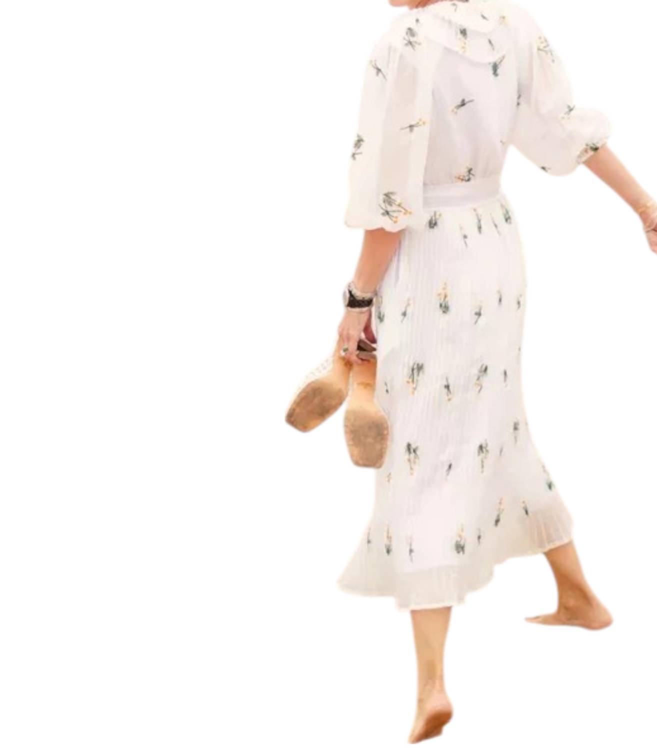 Buru - Blanche Midi Dress