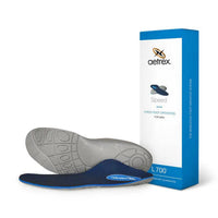 Aetrex Men's Speed Orthotic Insole in navy - men's sneaker
