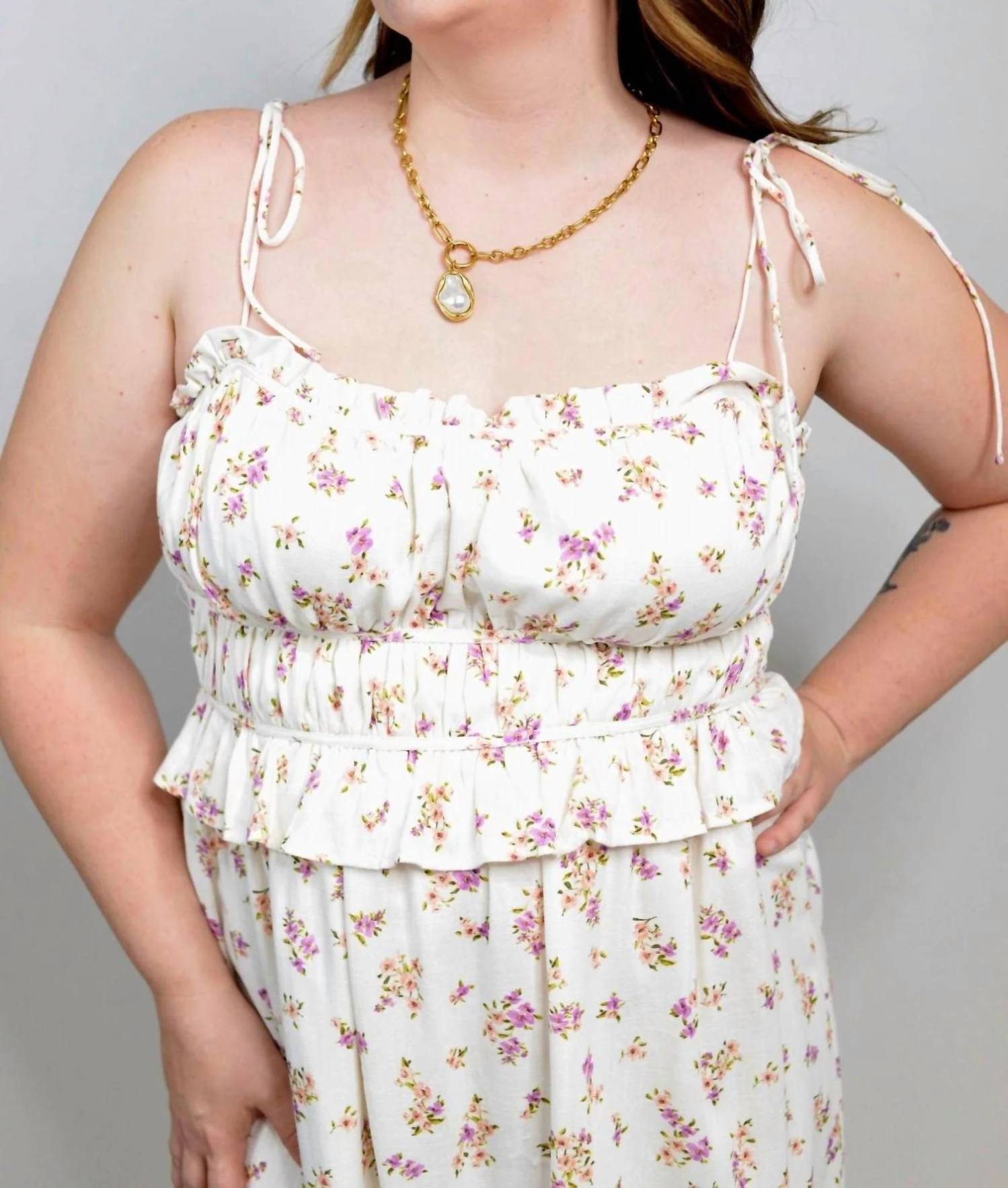 Sadie & Sage - Bouquet Midi Dress