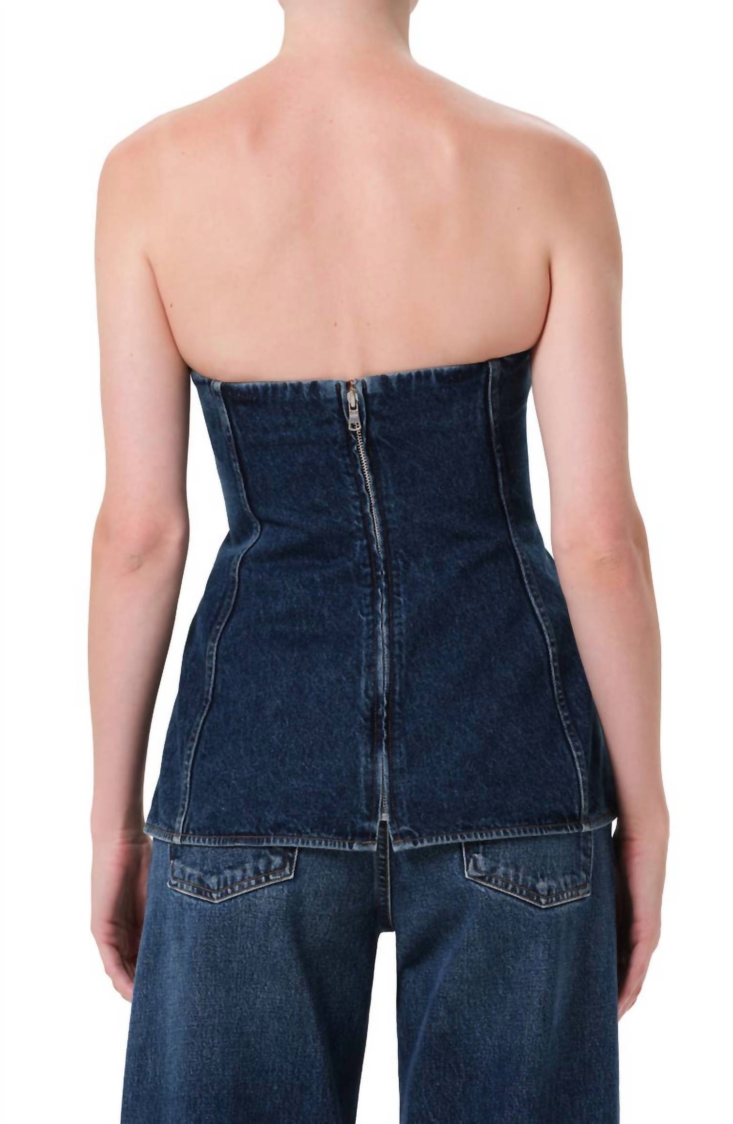 Agolde - Lara Corset Flare Top