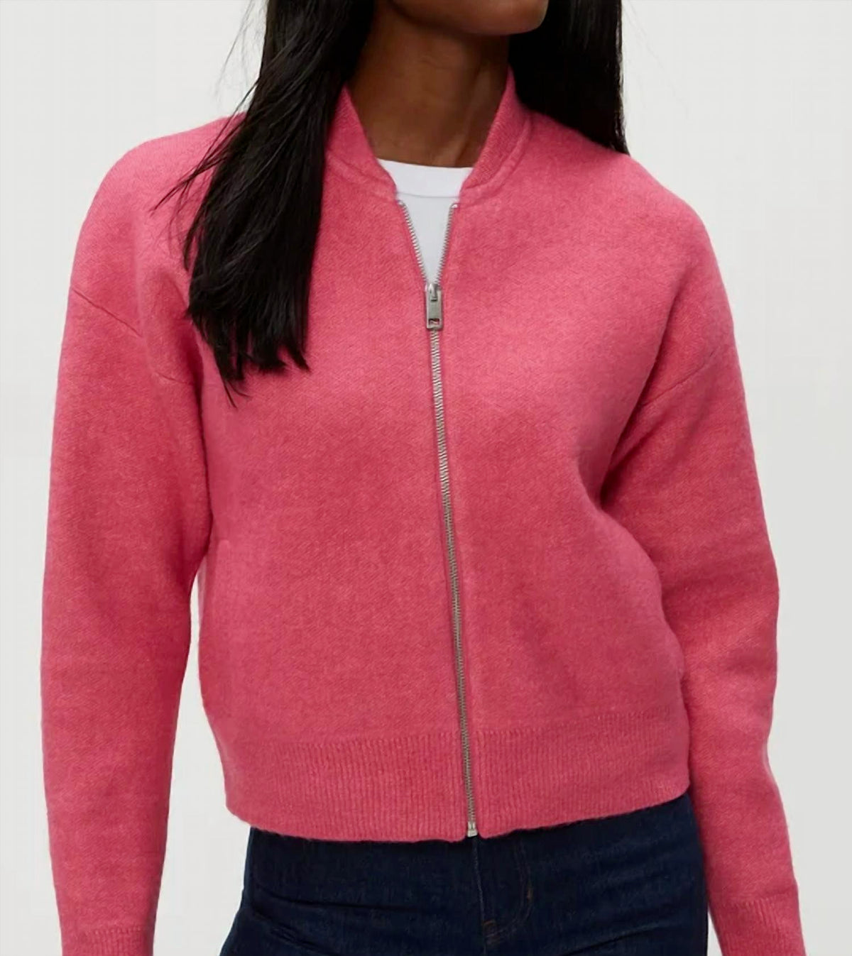 Michael Stars - Lidia Cropped Bomber Jacket