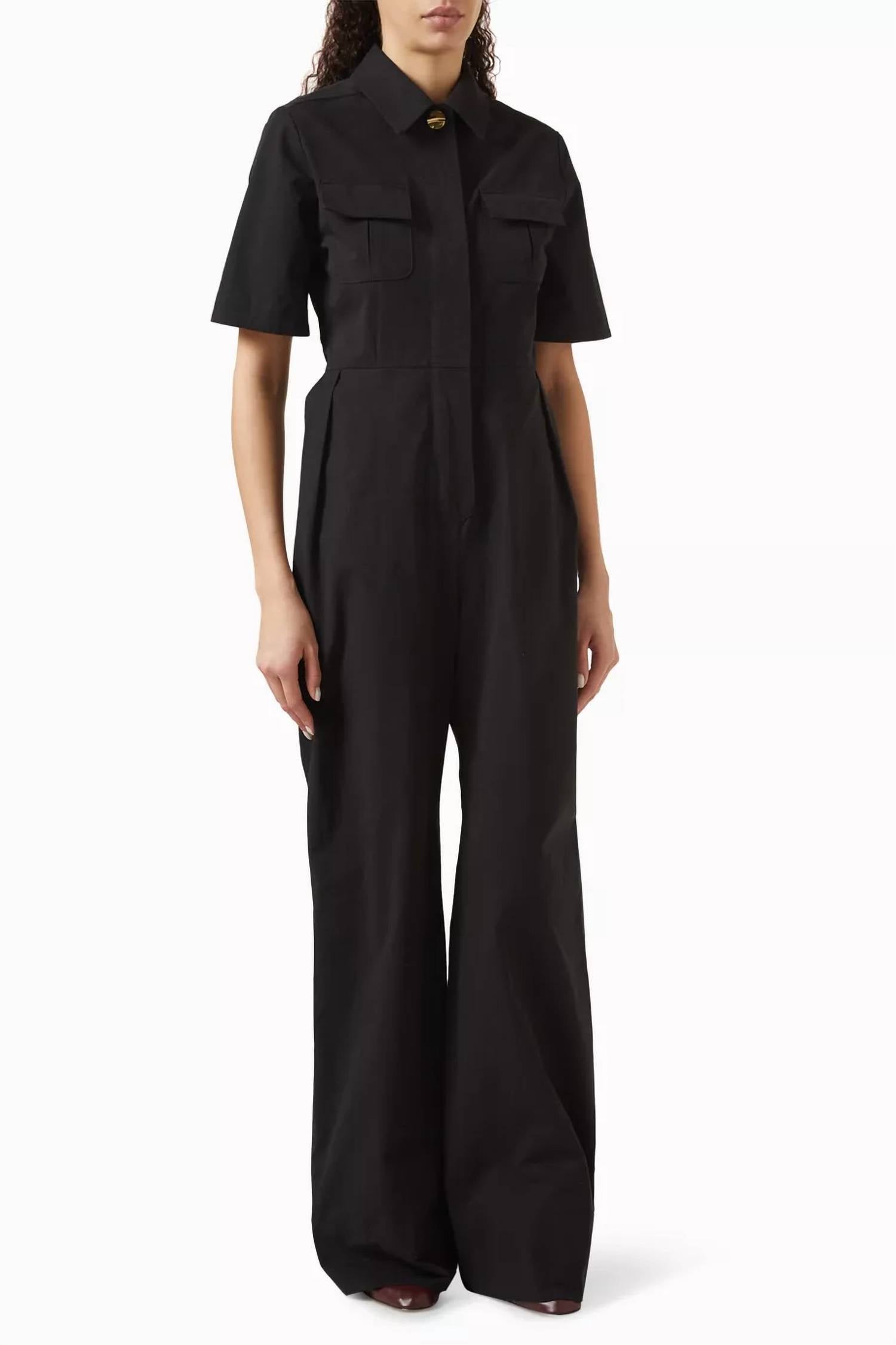 Matthew Bruch - Cargo Open Back Jumpsuit