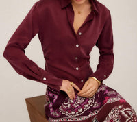 Fifteen Twenty - Tawnie Side Pleat Shirt