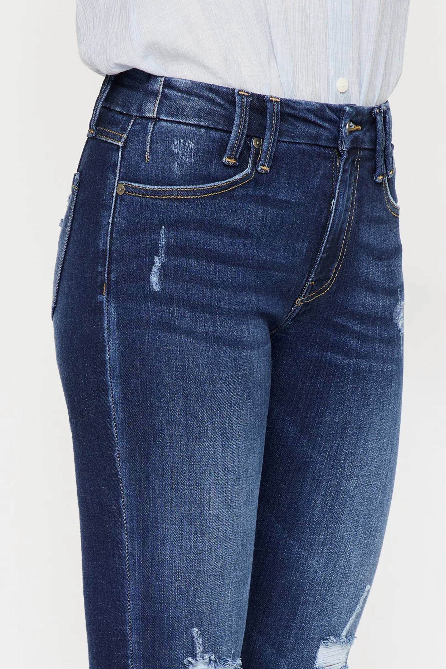 Kancan - Mid Rise Skinny Ankle Jean