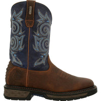 Georgia Boot - MEN'S CARBO-TEC LT WATERPROOF PULL ON BOOT - WIDE WIDTH