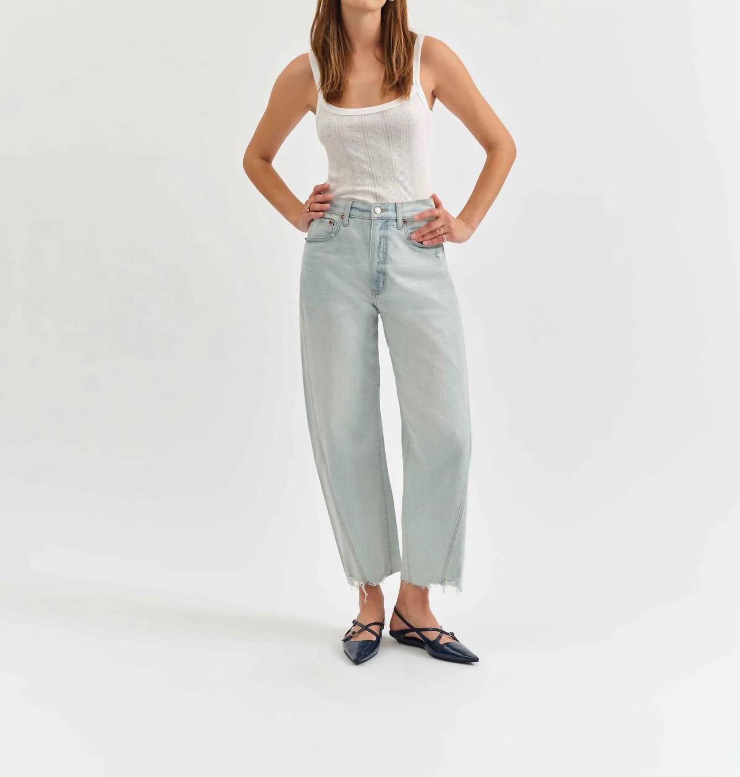 Daze - Westward Barrel Leg Jeans