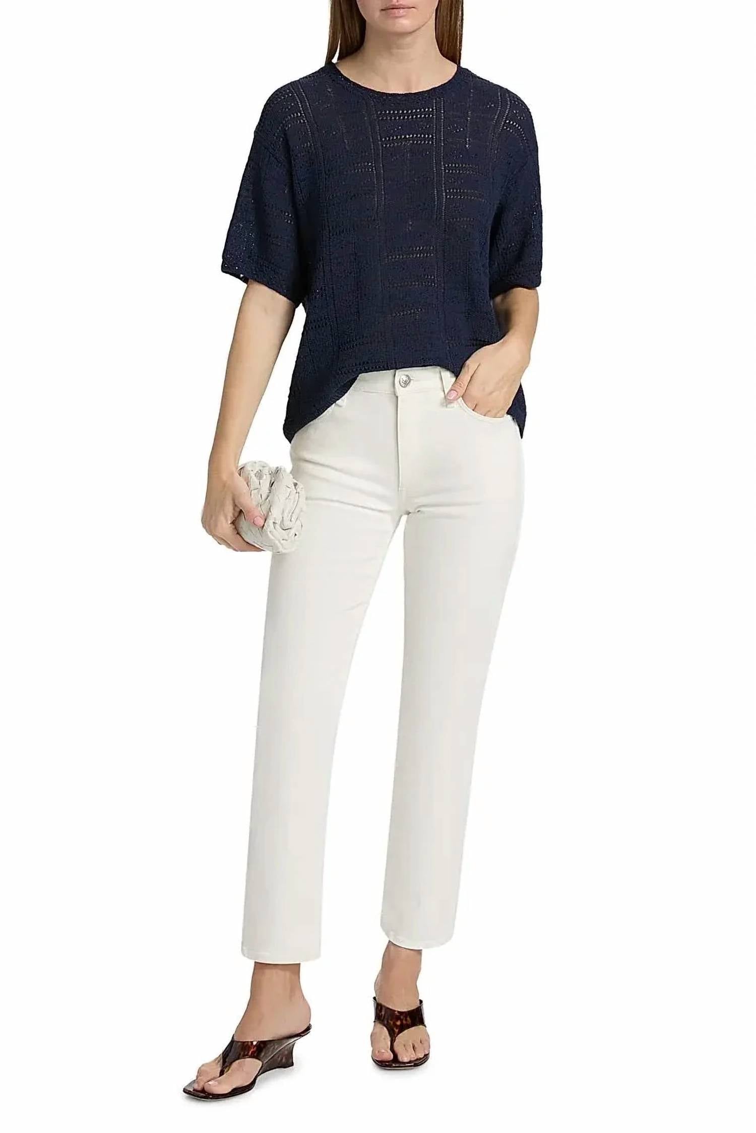 Rag & Bone - Harlow Ankle Straight Jeans