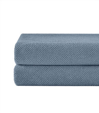 Under The Canopy - Textured Organic 2 Piece Bath Towel Set