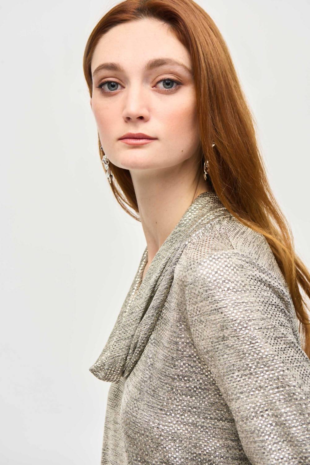 Joseph Ribkoff - CASUAL COWL NECK TOP