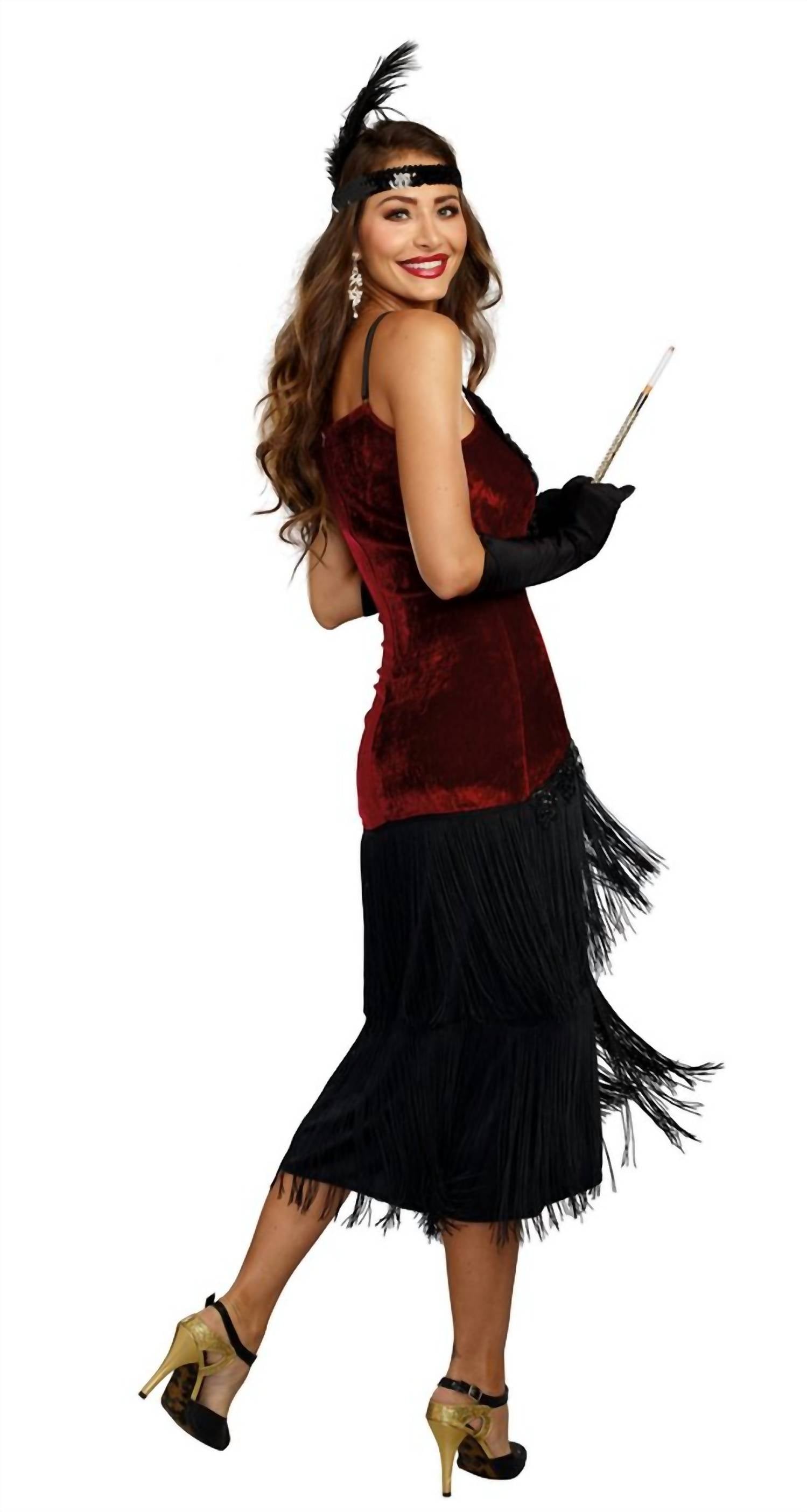 Incharacter Costumes - WOMEN'S MILLION DOLLAR BABY FLAPPER COSTUME
