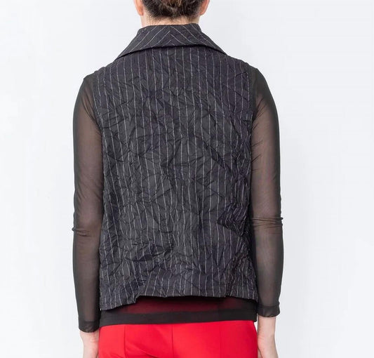 Ic Collection - Crushed Stripe Vest