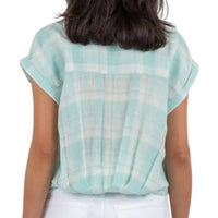 Kut From The Kloth - Gaia Plaid Blouson Shirt