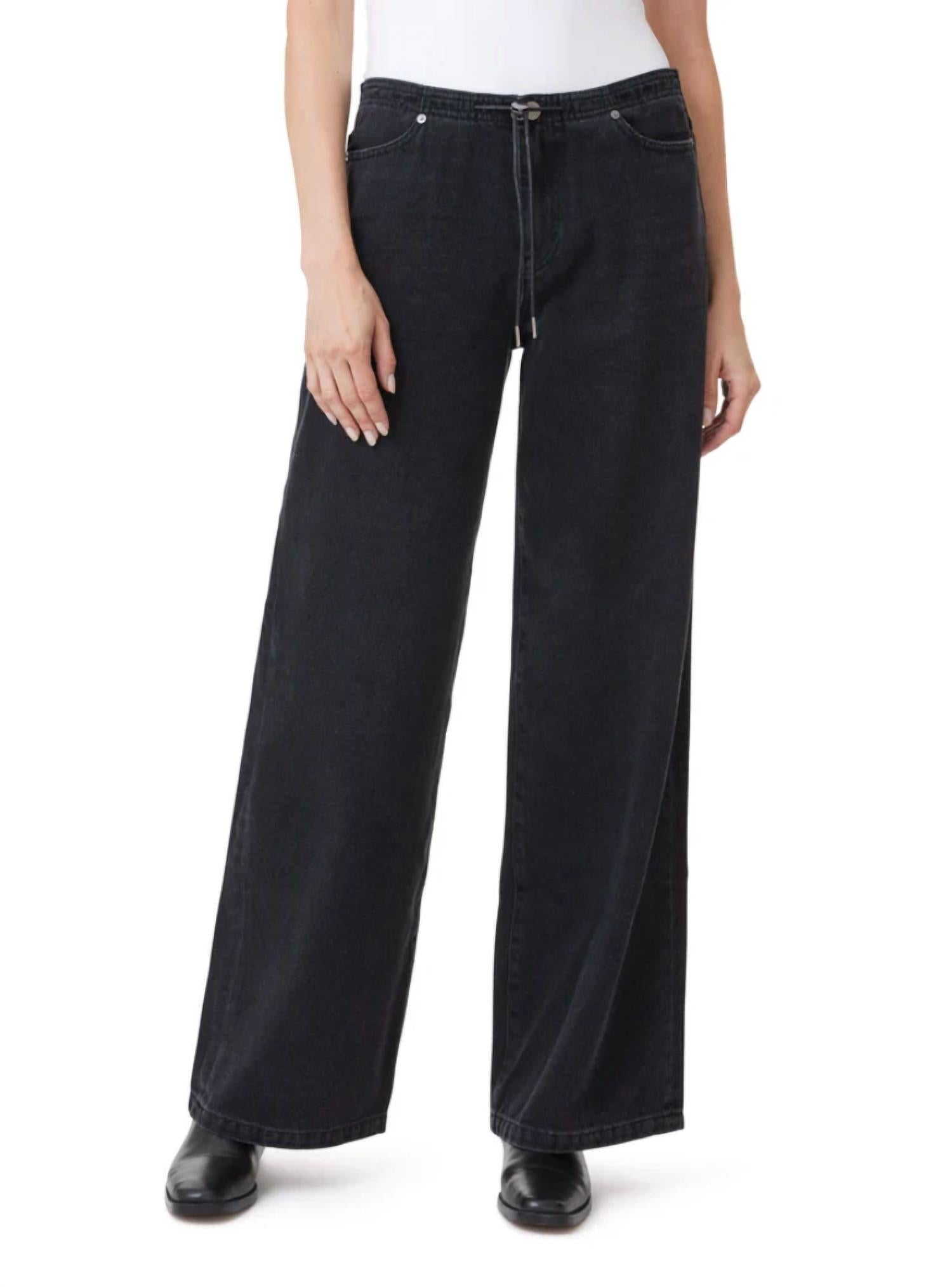 Habitual - Jade Drawstring Wide Leg Jeans