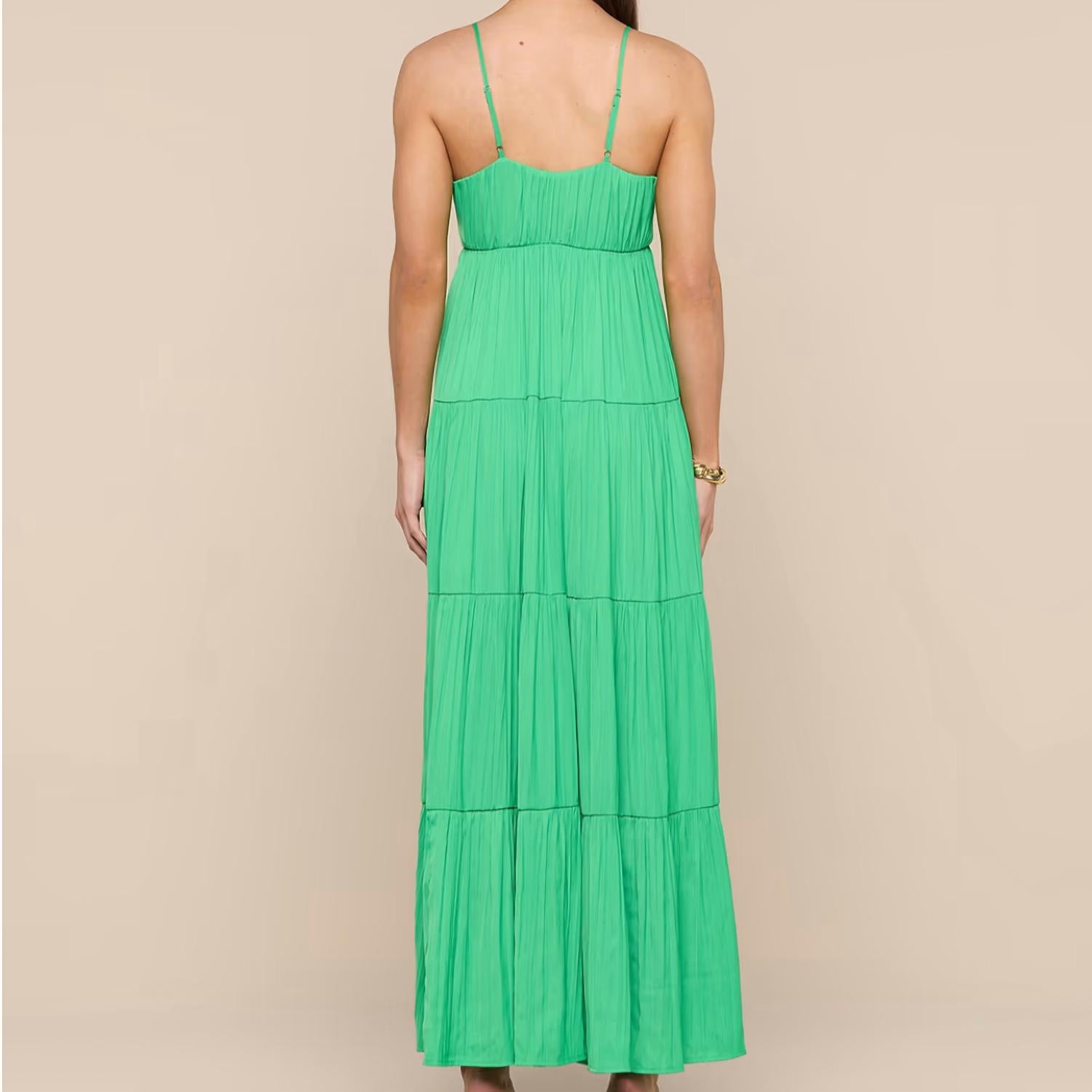 L'Agence - Women's Lua Tiered Maxi Dress