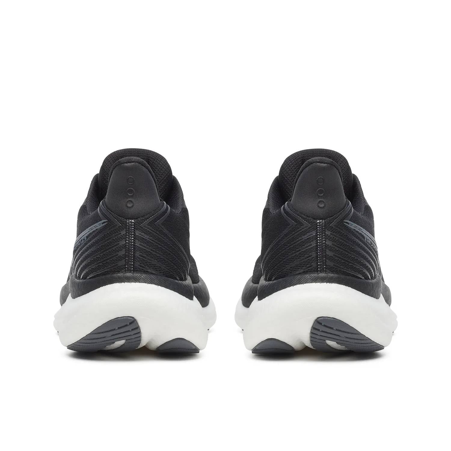 SAUCONY Men's Triumph 23 Running Shoes in black white 3 - men's shoe - view 4