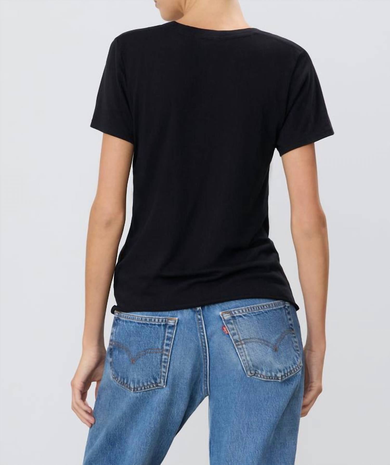 Eterne - Relaxed Fit V-neck T-shirt