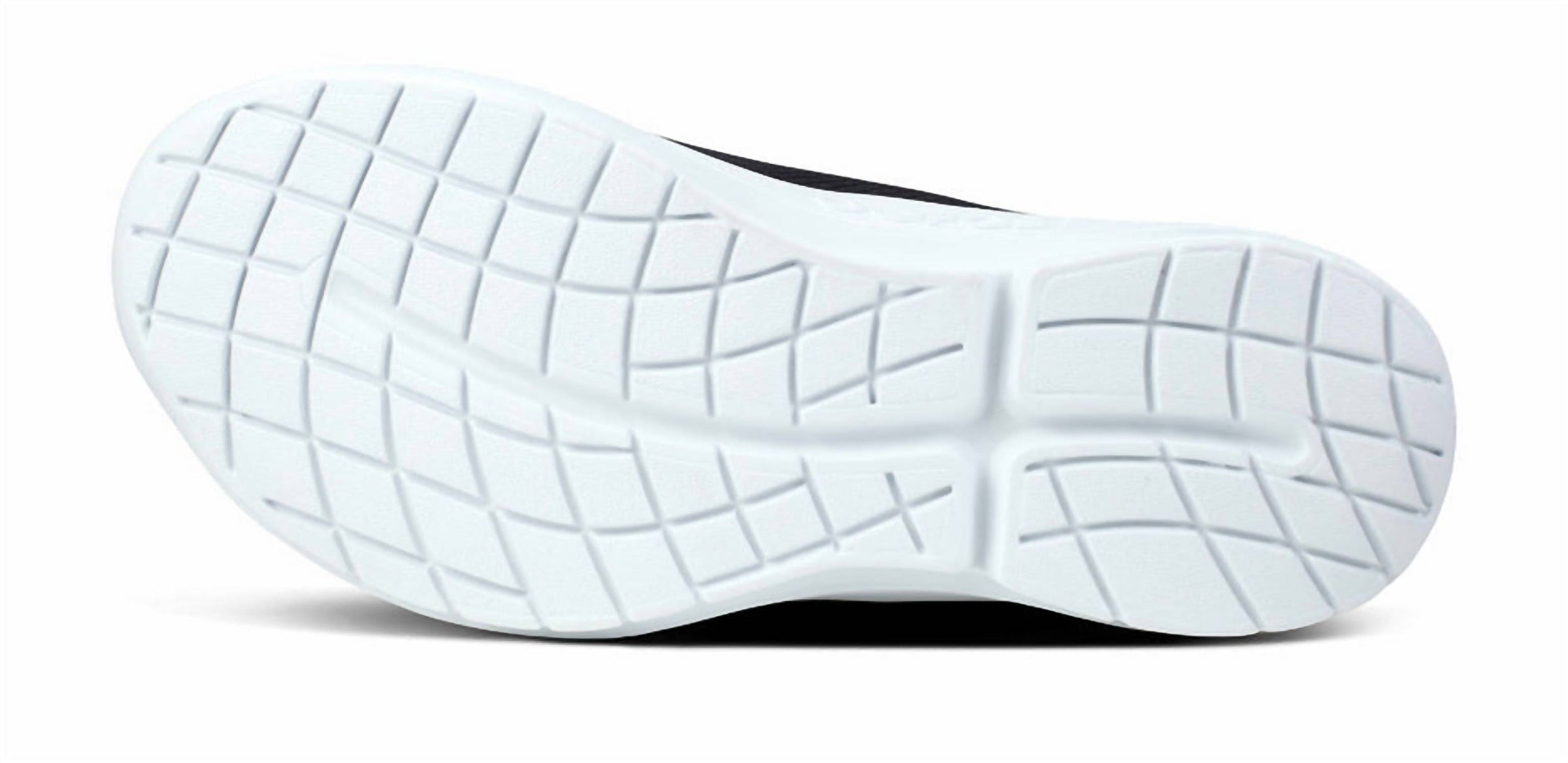 OOFOS Women's Oomg Sport Shoe in white black - women's shoe - alternate view