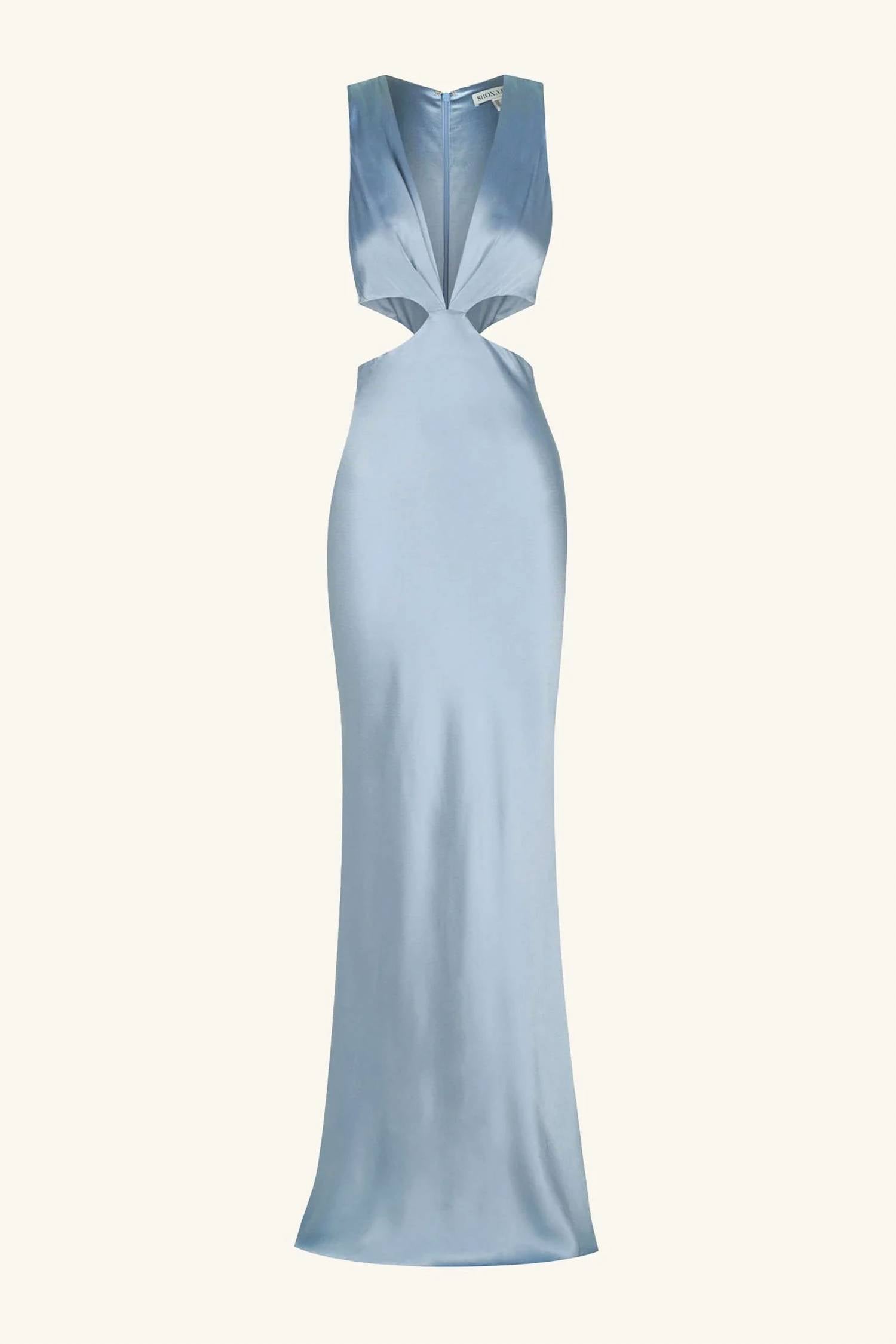 Shona Joy - La Lune Plunged Cut Out Maxi Dress