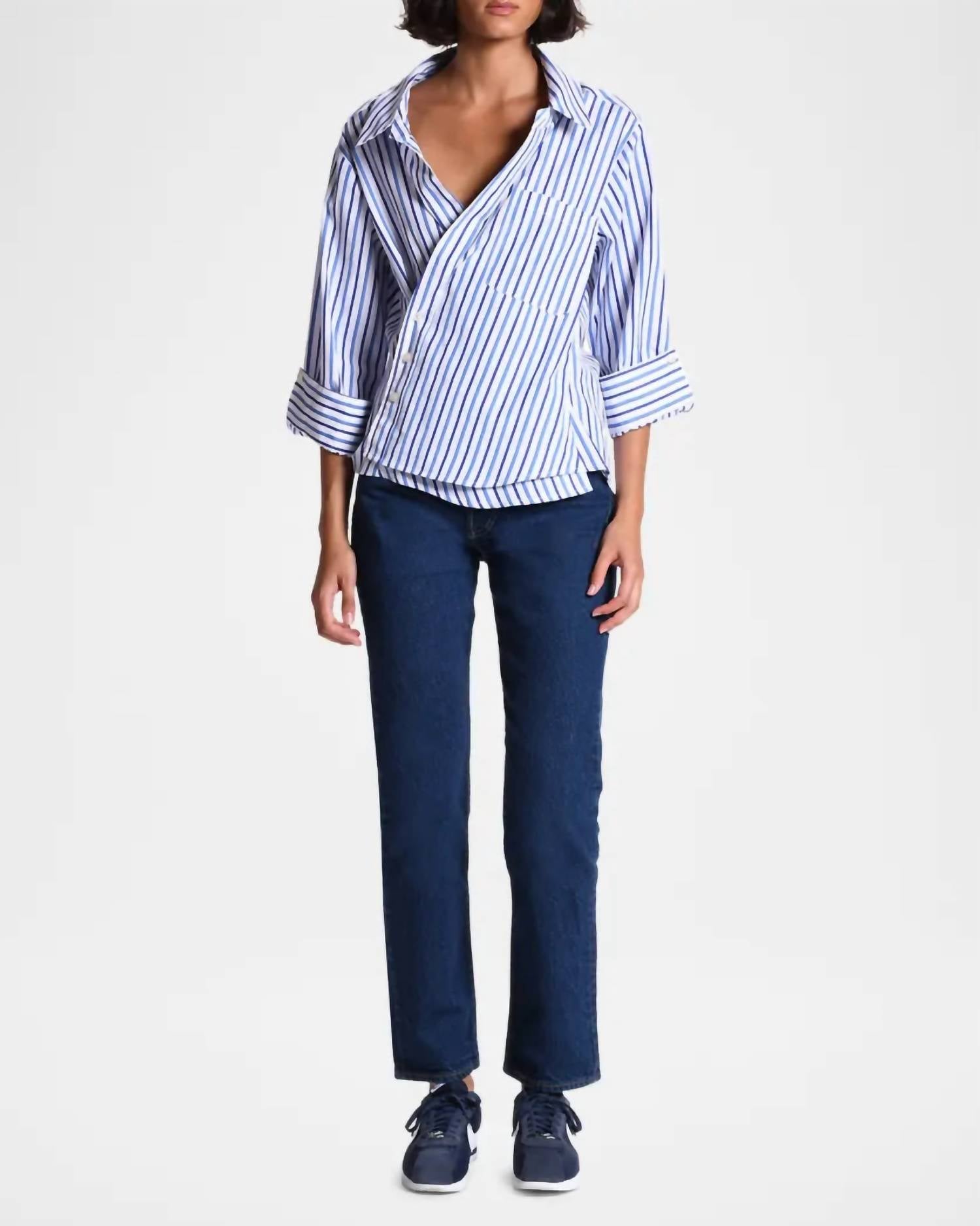 Cissa - Pop Over Fixed Wrap Overshirt