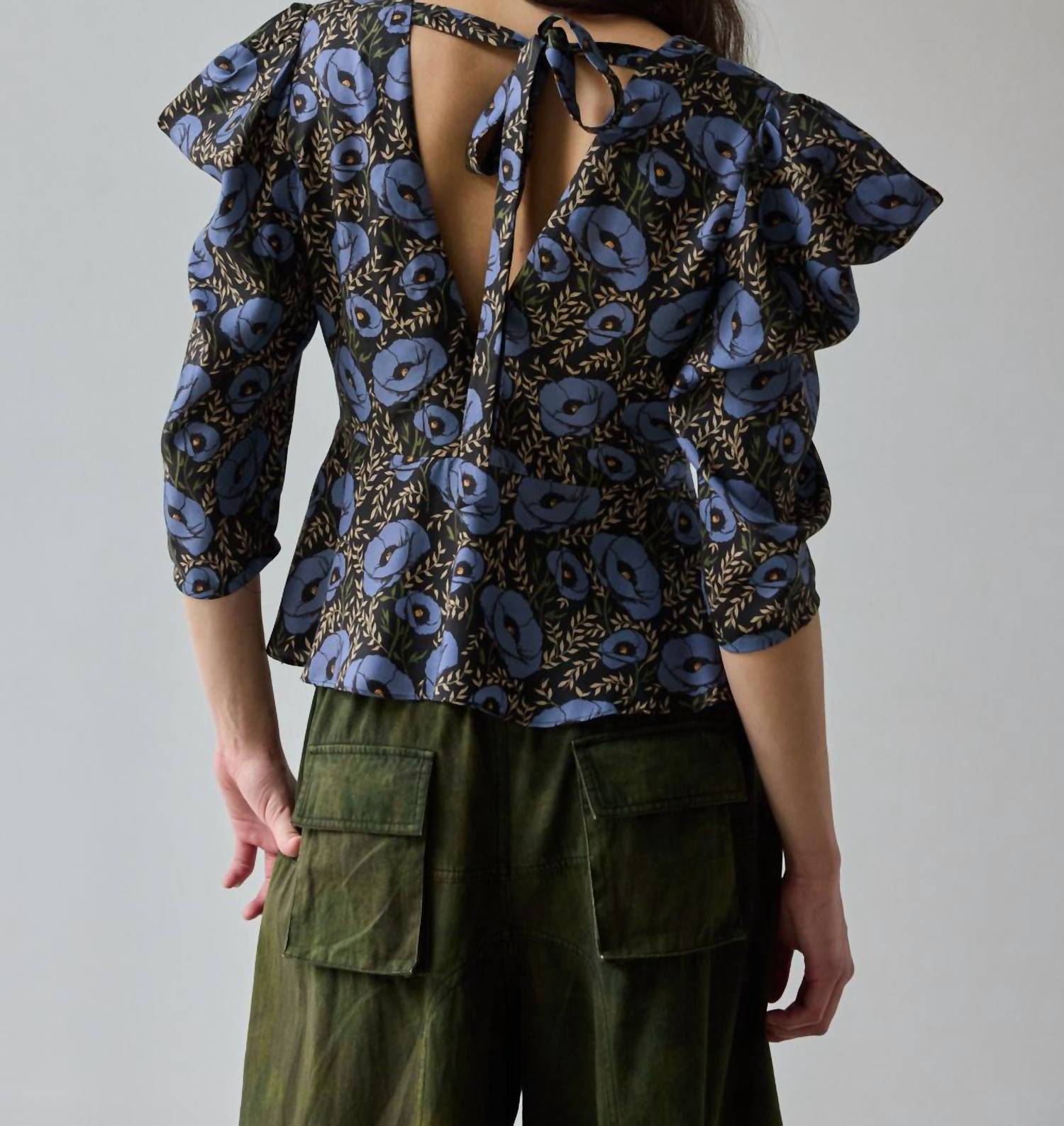 Hope For Flowers - Peplum Blouse