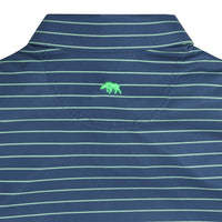 Onward Reserve - Men's Tourney Stripe Performance Pique Short Sleeve Polo