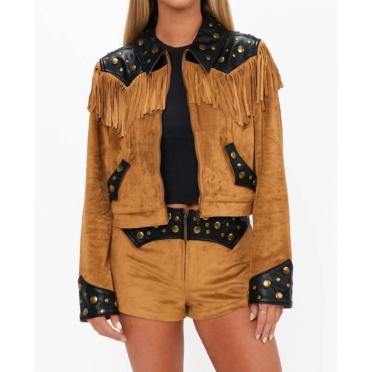Show Me Your Mumu - Wilson Faux Leather Jacket
