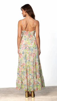 Lavender Brown - Catelaya Print Maxi Dress