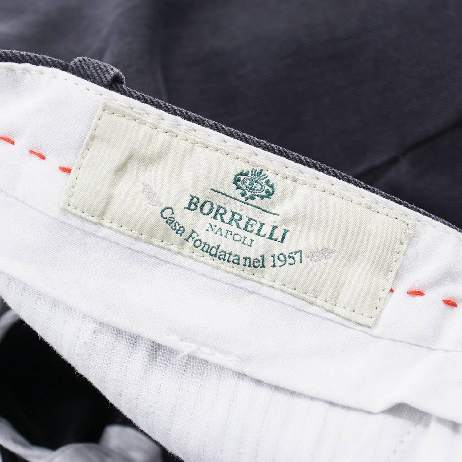Luigi Borrelli Napoli - Men's Slim-fit Denim Chinos