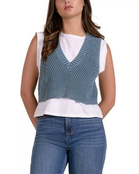 Elan - Layered Sleeveless Sweater
