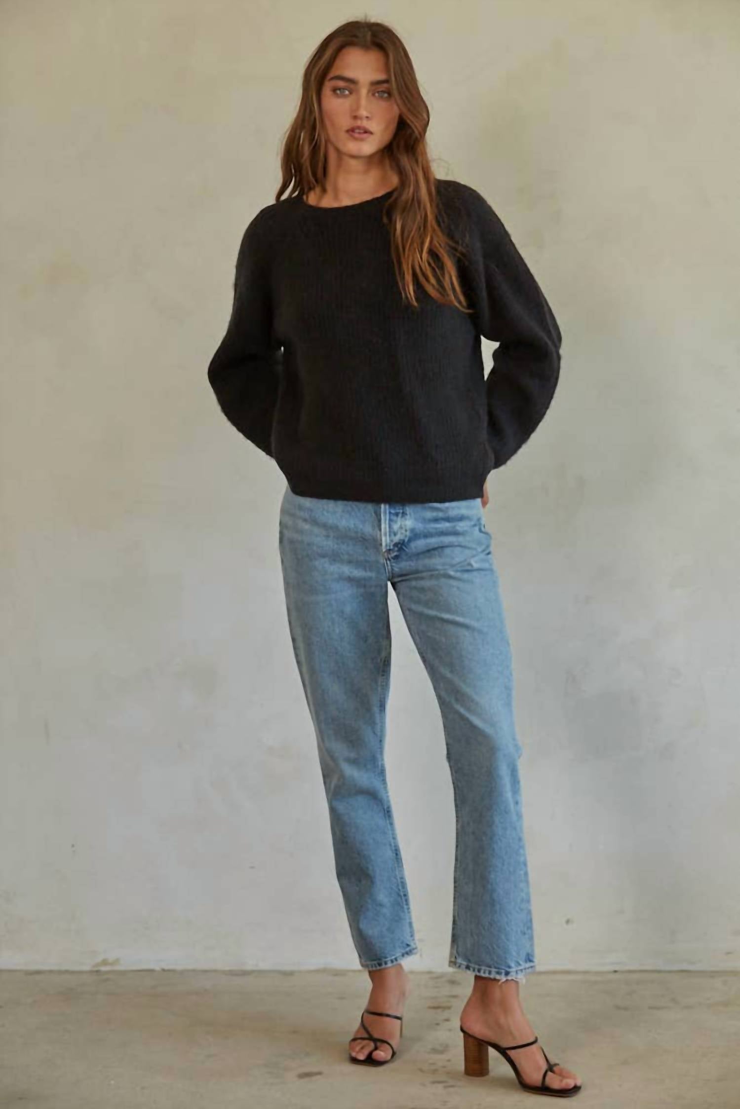 By Together - Belle Dia Round Neck Sweater