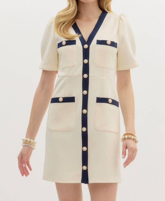 Entro - Colette Button-up Dress