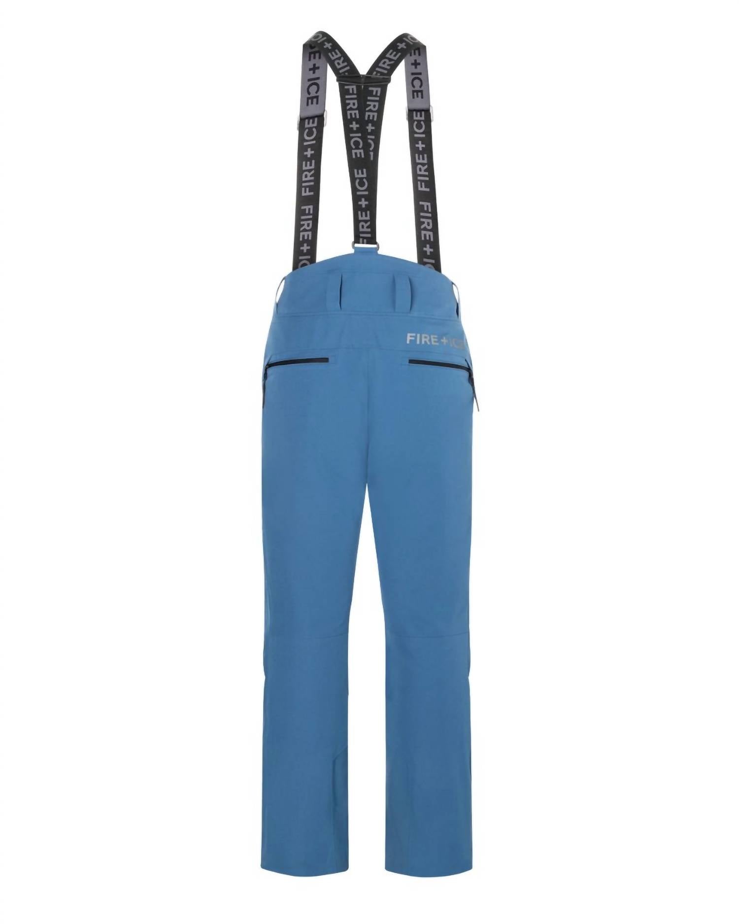 Bogner Fire + Ice Scott Ski Pants in blue grey - men's pants - detail view