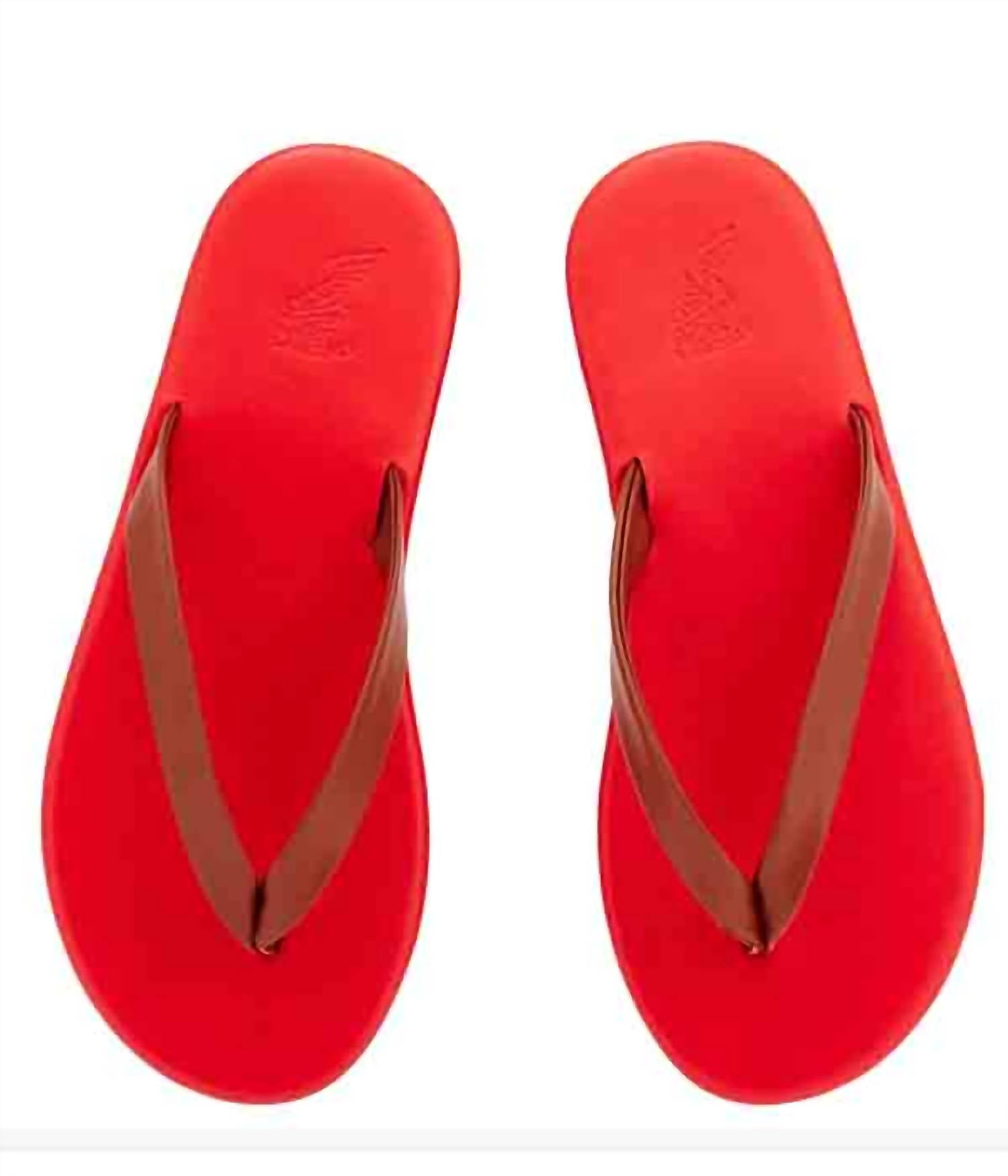 Ancient Greek Sandals - Unisex Saionara Leather Flip Flop