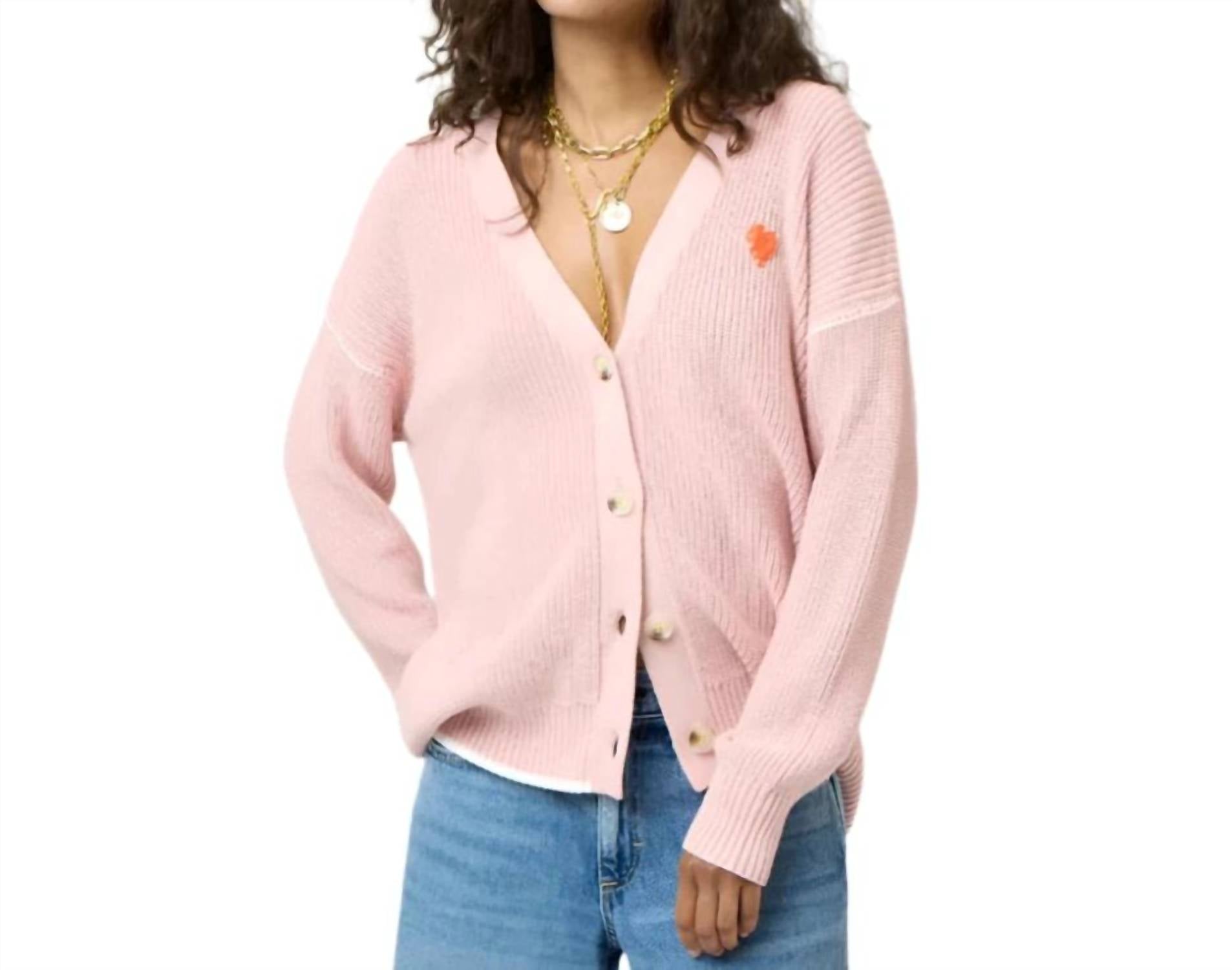 Kerri Rosenthal - Slouchy Heart Cardigan
