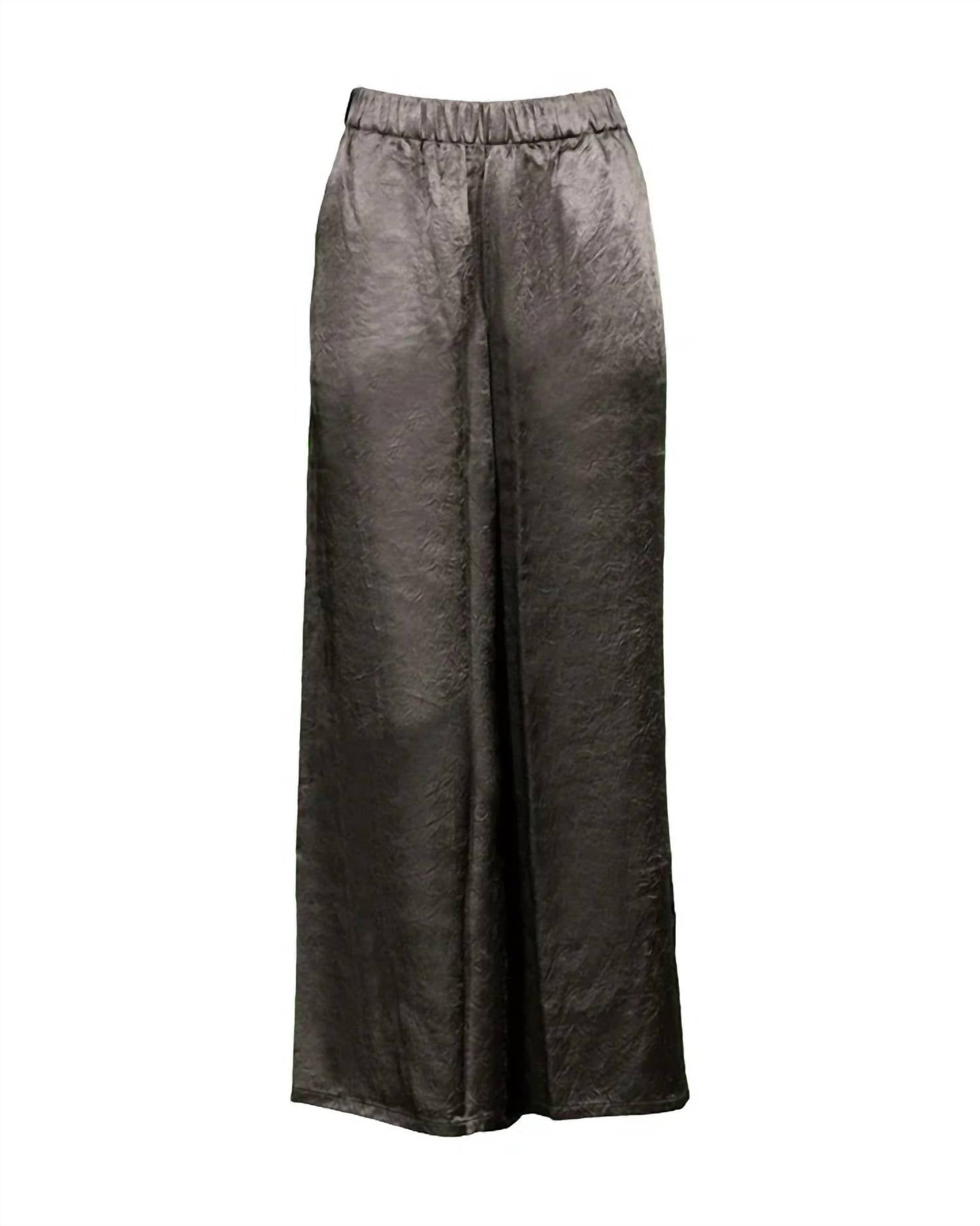 Eileen Fisher - Satin Wide Ankle Pants