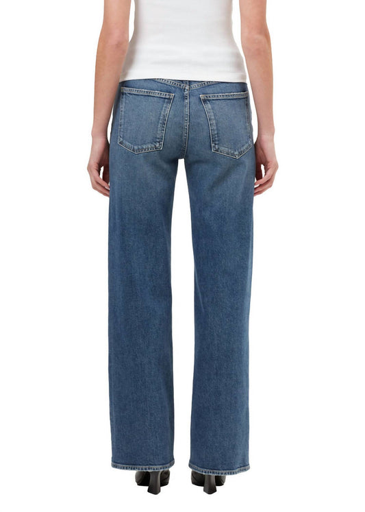 Agolde - Harper Mid Rise Relaxed Straight Jeans