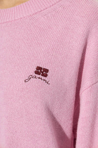 Ganni - Wool Knit Crewneck Sweater