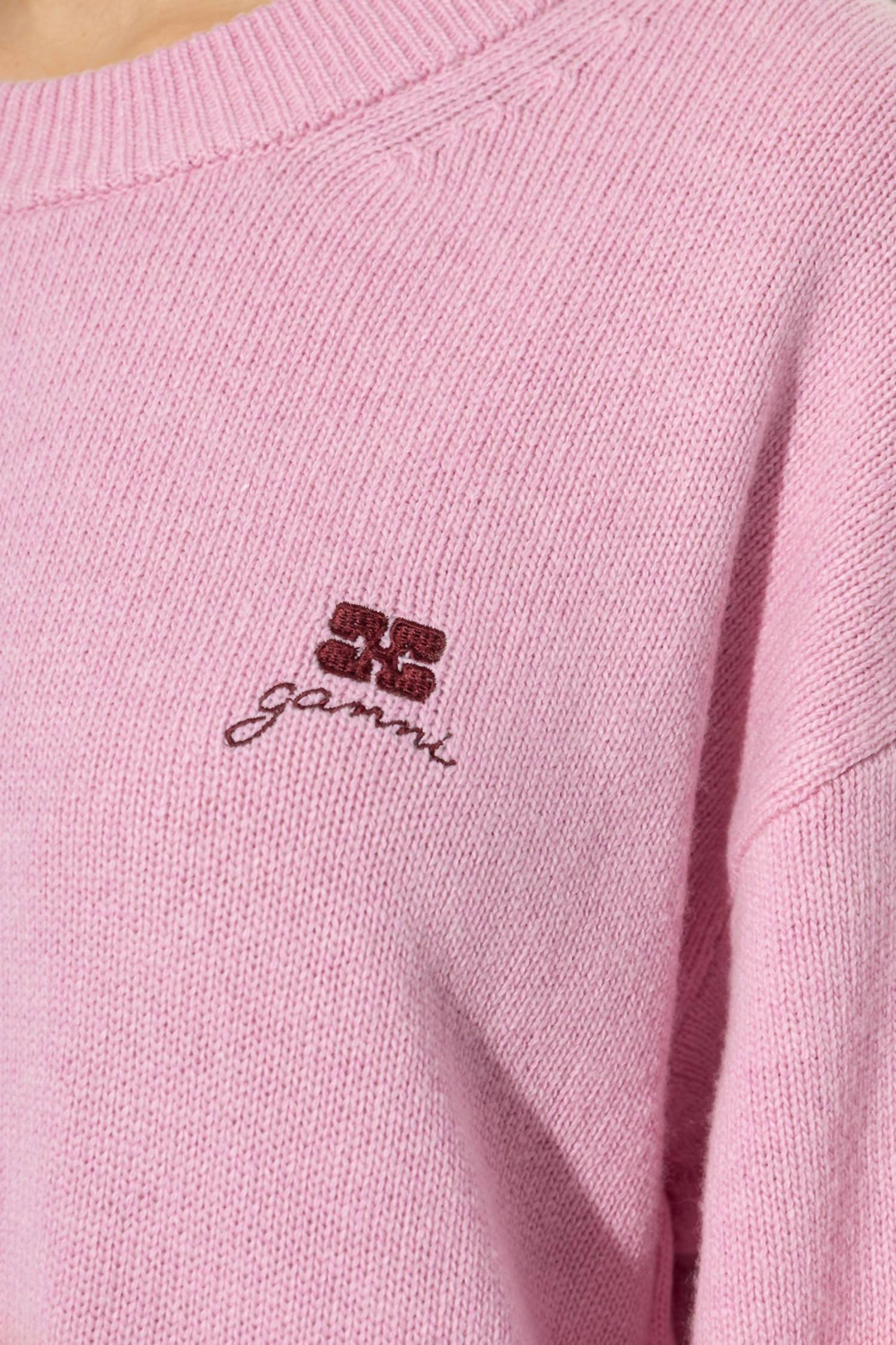 Ganni - Wool Knit Crewneck Sweater