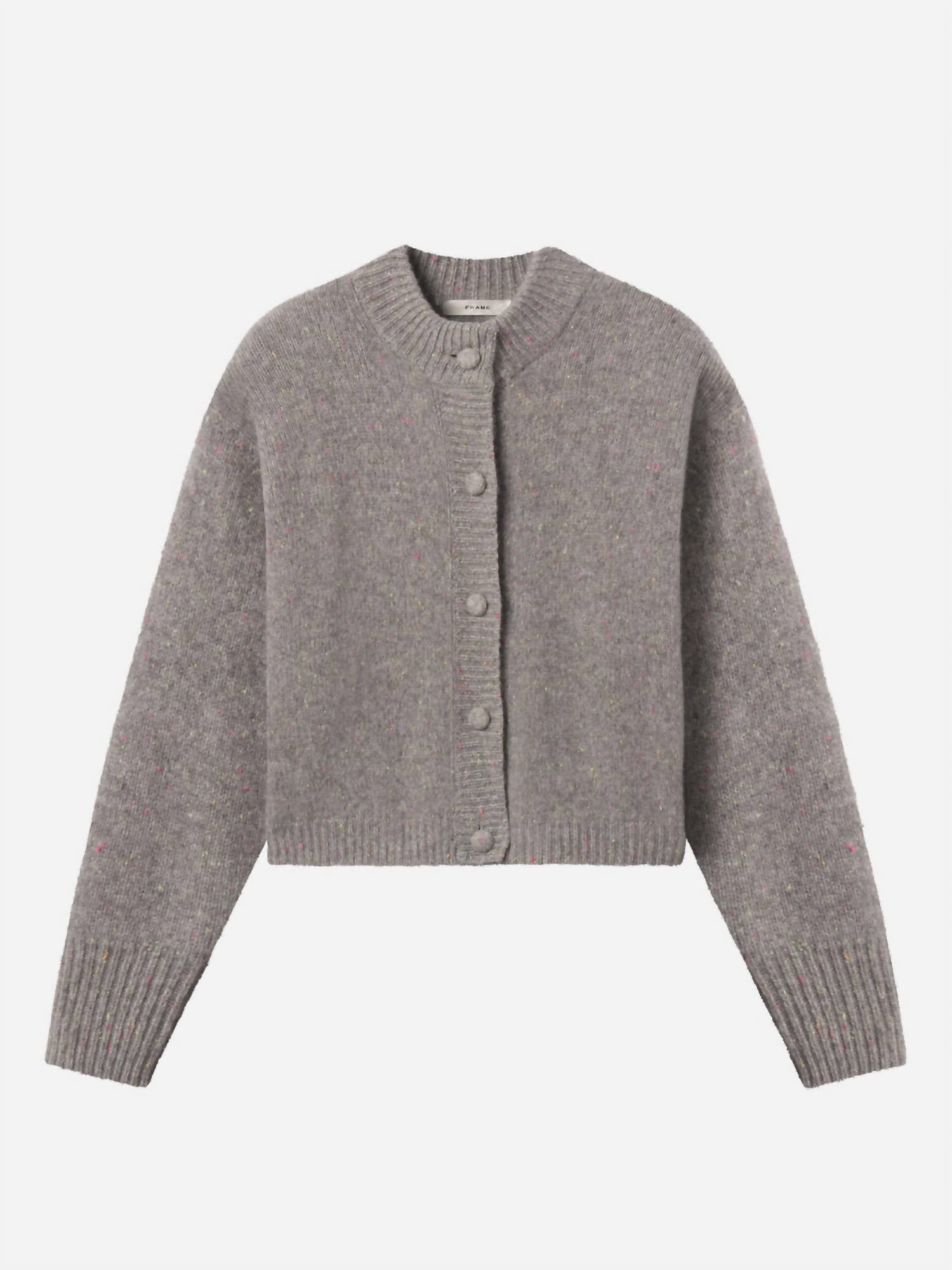 Frame - The Cashmere Fleck Cardigan