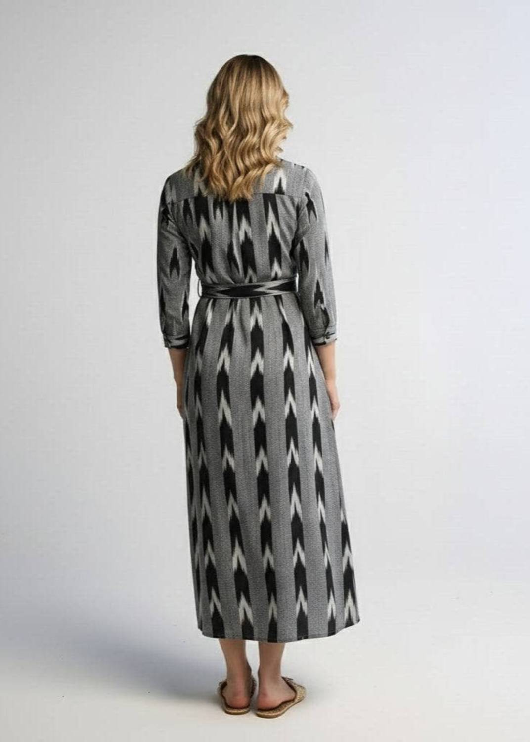 Guadalupe Design - Luciana Ikat Midi Dress