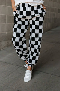 Ampersand Ave - Checkered Joggers